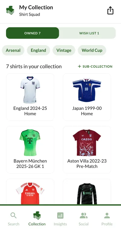 Shirt Squad screen 1